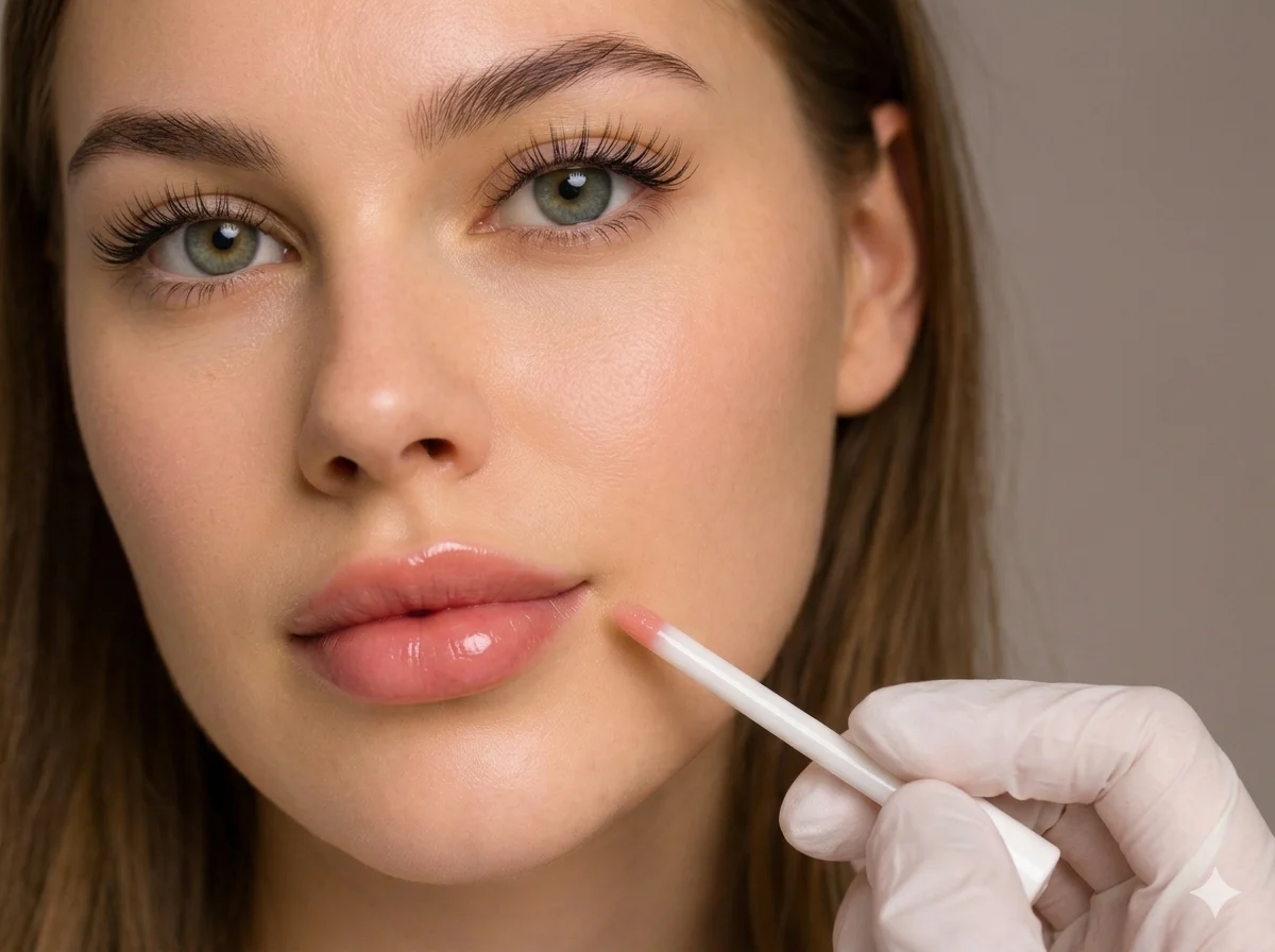 Pestañas y Labios